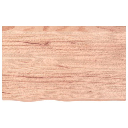 Solid Wood Oak Veneer Table Top - Light Brown Modern Minimalist Large Rectangular Desk Surface, 203.2cm x 127.0cm x 5.08cm Thick, Easy Assembly, Durable & Sturdy for Kitchen, Dining, Home Office, Coffee Table - Versatile Indo