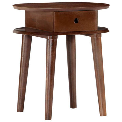 High-quality Nachtkastje 50x35x55cm Massief Acaciahout, Nightstand Storage, Bedside Table, Solid Wood Nightstand, Minimalist Design, Durable Nightstand, Compact Nightstand, Bedroom Essentials, Spacesaving Furniture