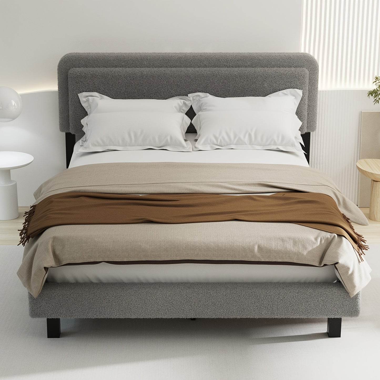 Soft Cover Bed - C079 Velvet 140*200cm