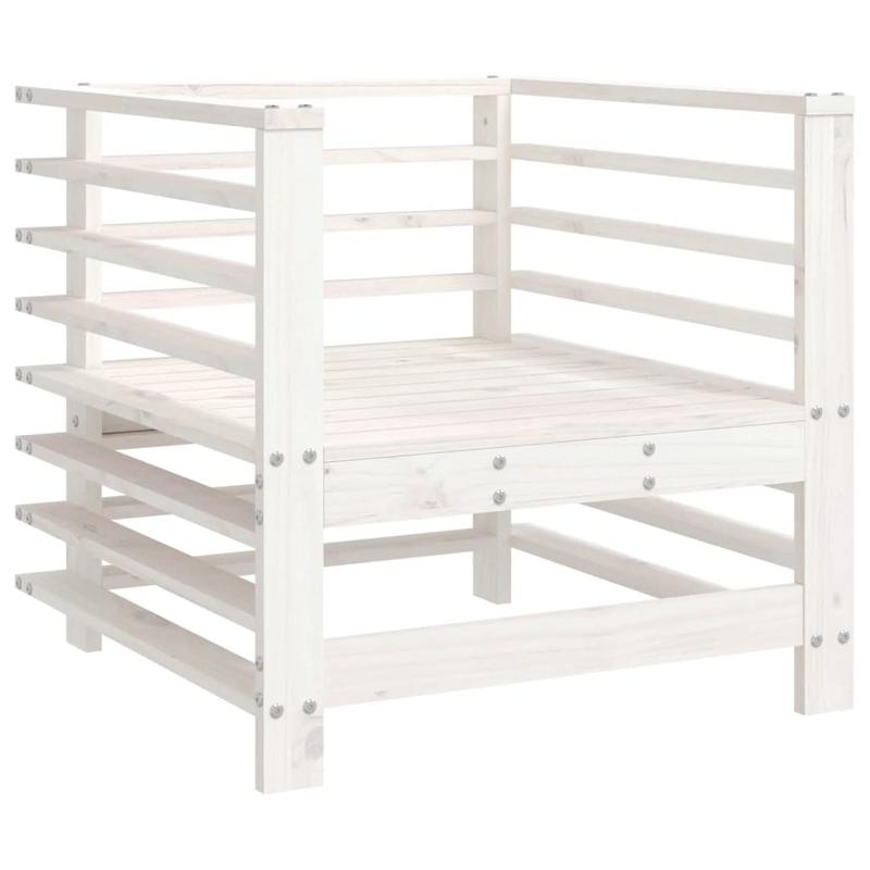 Tuinstoelen – Tuinstoel Set – Buitenstoel – Houten Stoel – Terrasstoel – Massief Grenenhout – Inclusief Comfortabele Kussens