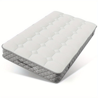 Matras – Orthopedisch Matras – Pocketveren Matras – Koudschuimmatras – Tweepersoons Matras – 140x200 cm – 7-Zones Pocketvering – 20 cm Hoog – Medium Stevig – Euro Top – Ademend Polyester