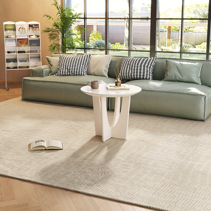 Bijzettafel – Nachtkastje – Side Table – Slede Tafel – Houten Tafeltje – Melkwit – Compact Formaat – Stevige Constructie