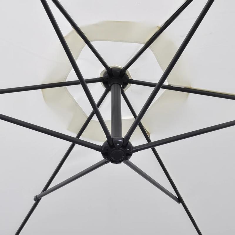 Parasol 3m Sand White