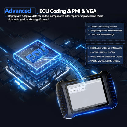 Autodiagnosetool – Auto OBD Scanner – Foutcode Scanner – Voertuig Diagnosesysteem – Diagnosescanner – Bidirectionele Bediening – 3 Jaar Gratis Updates