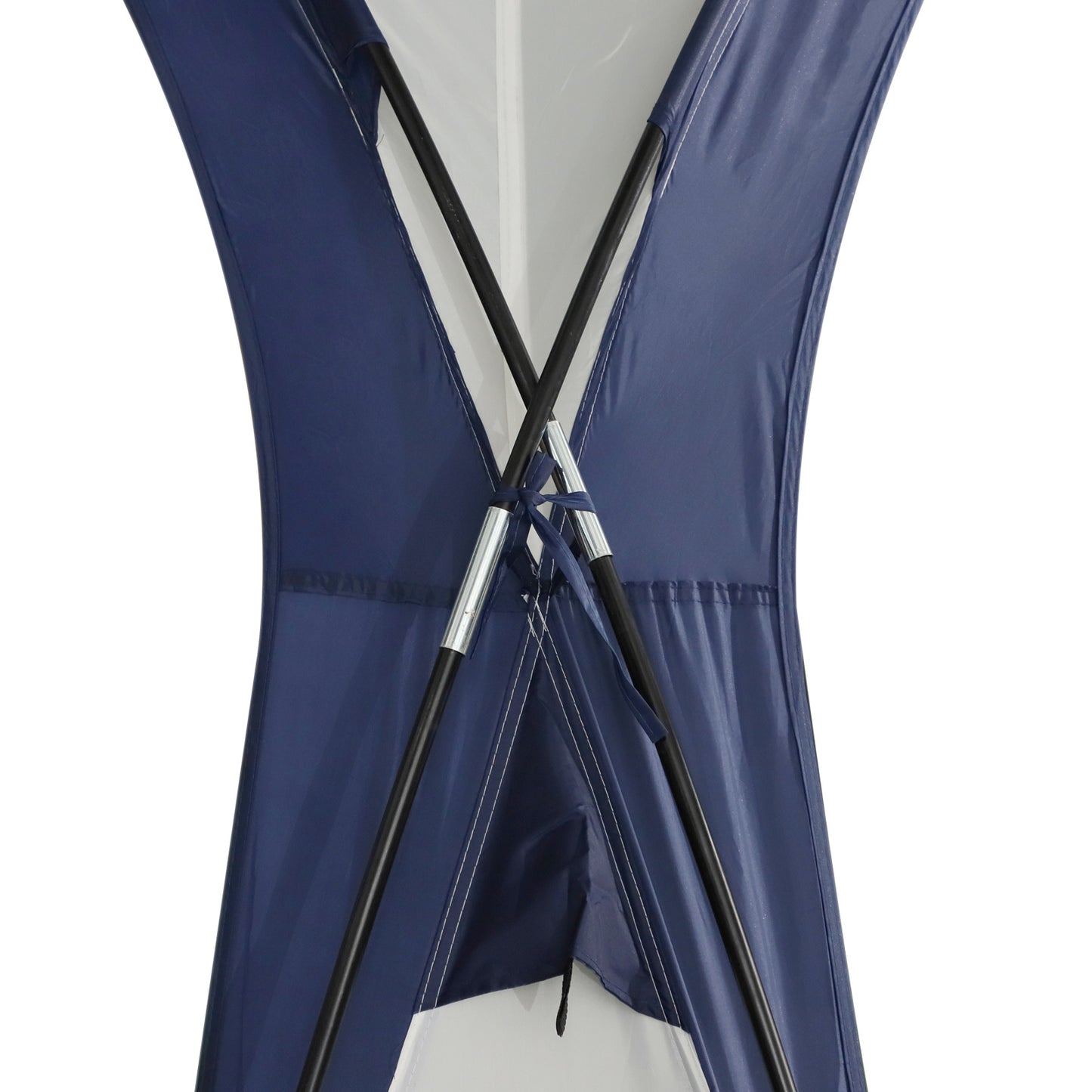 Tent – Koepeltent – Kampeertent – Partytent – Paviljoen – 6-8 Personen – Ruim 3,5x3,5m – Waterafstotend Crème Wit