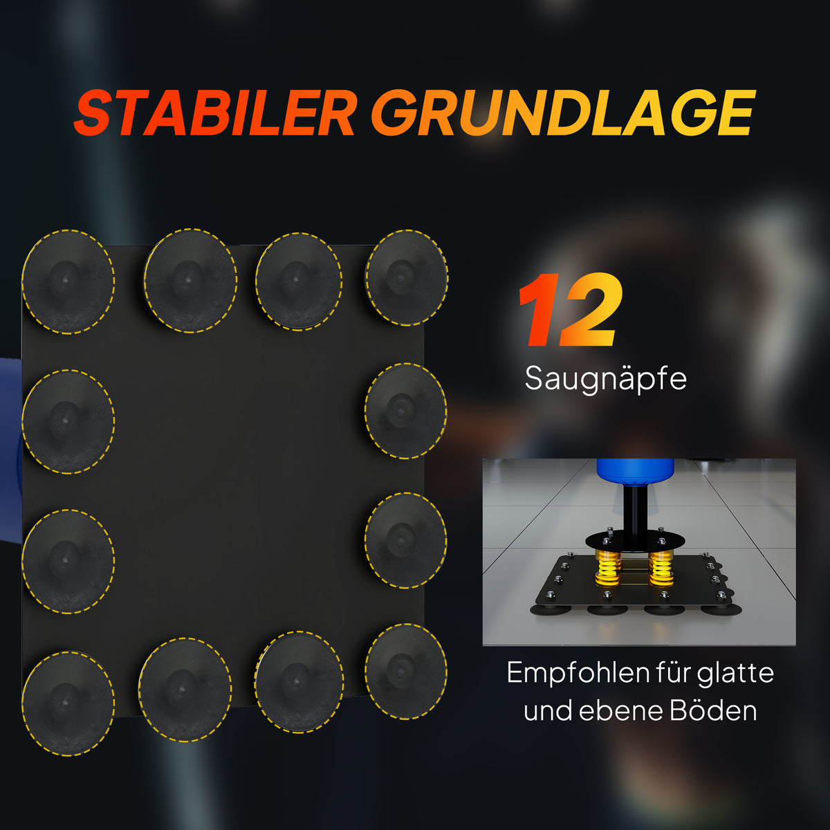 Bokszakstandaard – Bokszak Frame – Speedball Trainer – Kickbokszakhouder – Bokstrainingsset – Verstelbaar Van 140 Tot 205 Cm – Steviele Stalen Constructie – Blauw
