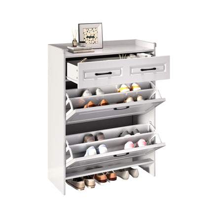 Opberghocker – Opbergpoef – Zithocker – Opbergkruk – Grijze Fluwelen Bekleding – Verborgen Opbergruimte – Compact Ruimtebesparend – Stevig En Comfortabel