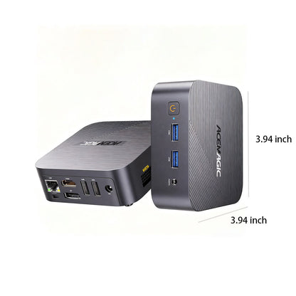 Mini PC – Mini Desktop Computer – Compact PC – Kleine Computer – Desktop PC – Intel Alder Lake-N N97 16GB RAM 512GB SSD – Dual 4K HDMI/DP – Stil En Krachtig