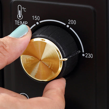 Mini Oven – Toaster Oven – Bakoven – Broodrooster – Grill Oven – Zwart – Compact Formaat – Timer Met Automatische Uitschakeling