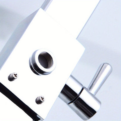 Thermostatische Regendouche – Doucheset – Handdouche – Douchekop – Douchekraan – 40x40 cm Regendouchekop – Thermostatische Temperatuur 38°C – Roestvrij Staal Chroom
