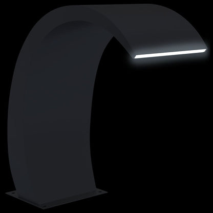 Zwembadfontein – Waterornament – Fontein – Vijverdecoratie – Tuinfontein – Roestvrij Staal 304 – LED-verlichting