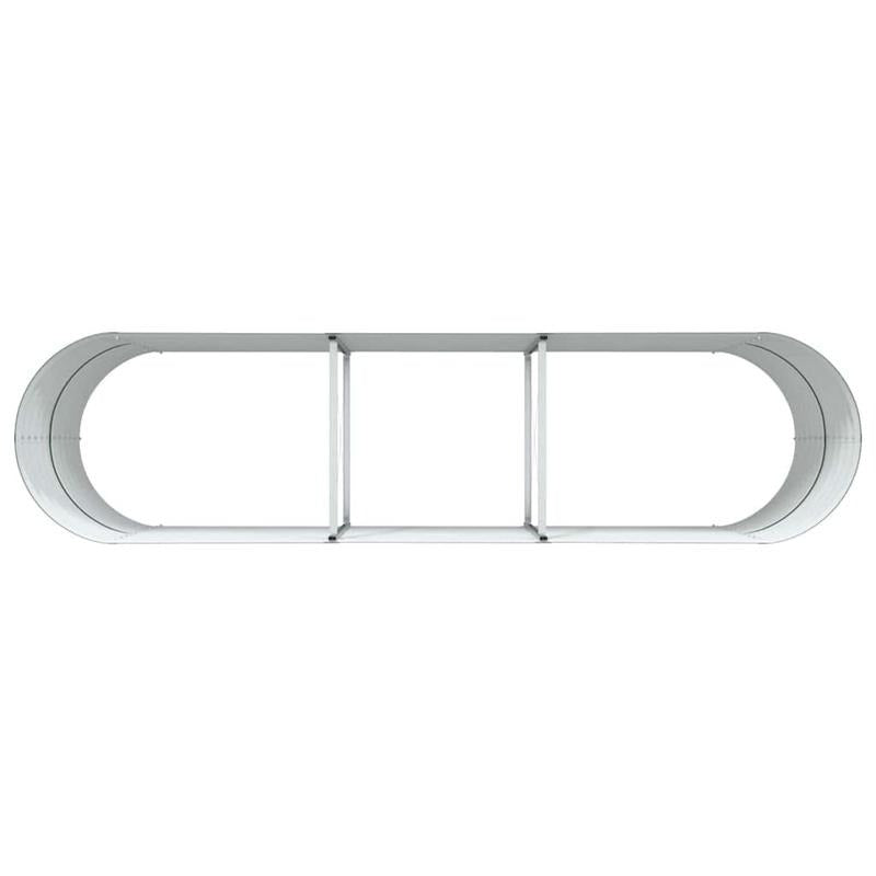 Tuinbed – Buitenbed – Ligbed – Tuinbank – Tuinmeubel – Groen – Stalen Frame – Extra Groot 320x80x81 cm