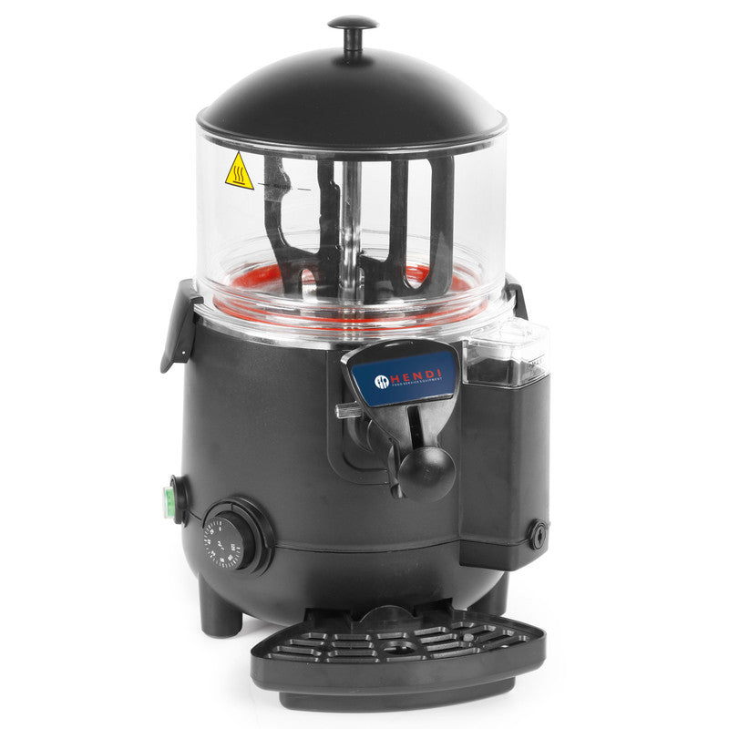Chocoladetap – Chocoladeverwarmer – Fondue Dispenser – Warmhoudbak – Tapkraan – 5 Liter Inhoud – Roestvrijstaal Bodem