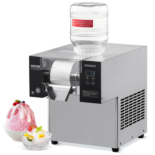 IJsblokjesmachine – IJsblokjesmaker – IJsblokjesmachine Sneeuwvlok – Ice Maker – RVS – 80 kg/24 uur – Snelle Koeling