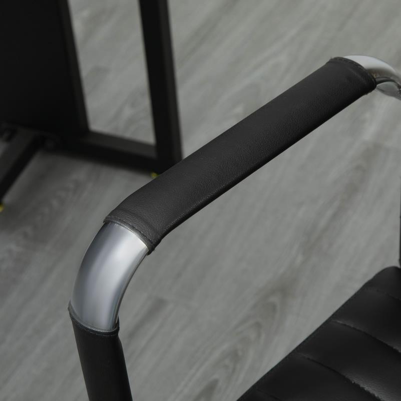 Ergonomische Bureaustoel – Bureaustoel – Kantoorstoel – Werkstoel – Stoel – Metalen Frame – Verstelbare Hoogte & Rugleuning – Memory Foam – Gemakkelijk Schoon Te Maken