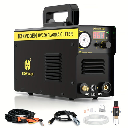 Air Plasma Snijder – Plasma Cutter – Plasma Snijmachine – Metaal Snijder – Kunststof Snijder – Draagbaar & Lichtgewicht – Dual Voltage 110V/220V Met Schermdisplay