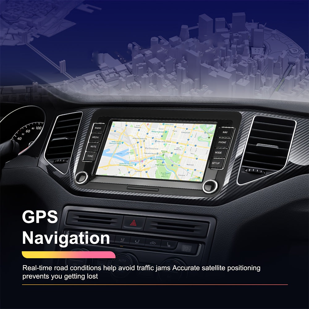 Autoradio – Auto Radio – Car Stereo – Multimedia Speler – GPS Navigatie – Android 13 – 7 Inch TFT Touchscreen