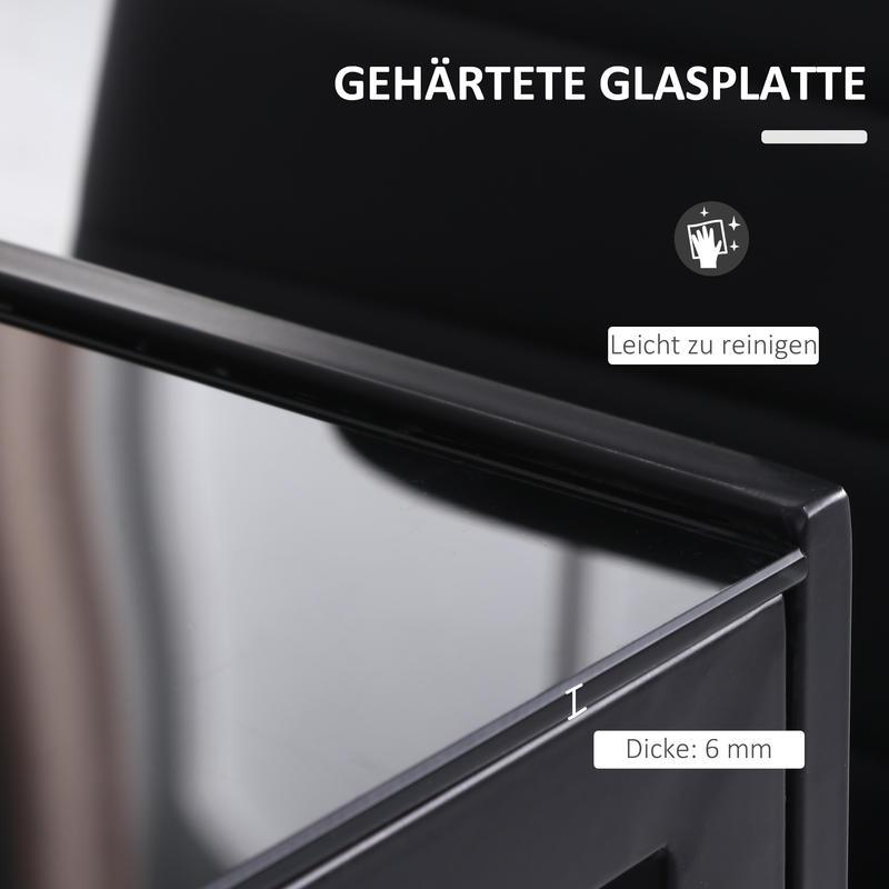 Eettafel – Keukentafel – Uitklapbare Tafel – Verstelbare Tafel – Kleine Eettafel – Modern Design – 120x60x75 cm – Hardhout & Zwart – Multifunctioneel en Ruimtebesparend