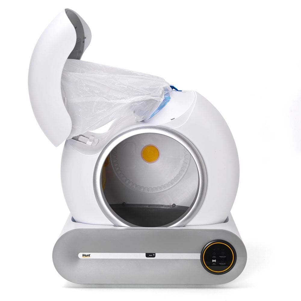 Kattenbak – Kattentoilet – Zelfreinigende Bak – Automatische Kattenbak – Elektrische Kattenbak – 65L Inhoud – Touchscreen & App-Bediening