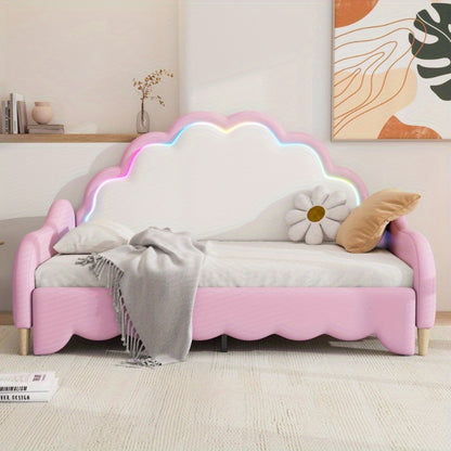 Hoogslaper – Stabiel Bedframe – Ruimtebesparend Bed – Met Bureau – Met Opbergruimte – 140x200 cm – Metaal Frame