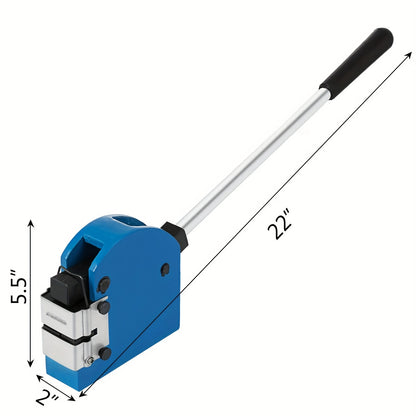 Metal Bending Machine, Aluminum Brake Bender, Press Brake - Sihao 2-in-1 Heavy-duty Manual Sheet Metal Repair Tool Set, No Electricity Needed, For Automotive, Construction, Manufacturing, Industrial Metalworking Tools, Ideal