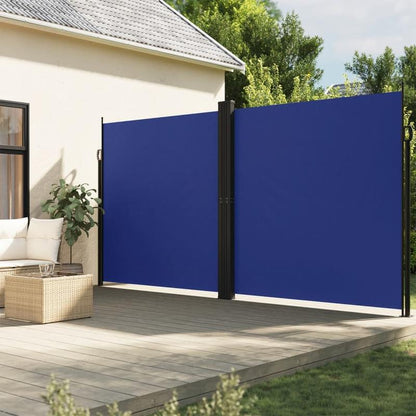 Uittrekbaar Windscherm – Windschermer – Windscherm Balkon – Tuin Windscherm – 200 x 600 cm – Waterafstotend Polyester – Stalen Frame
