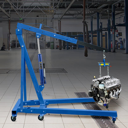 Hydraulische Lange Cilinder Krik – Hydraulische Krik – Wagenkrik – Motorlift – Werkplaatskrik – 8 Ton Capaciteit – Hefhoogte 66-116 cm – Stevig Legeringsstaal – Ergonomische Rubberen Handgreep