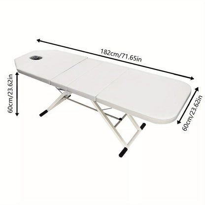 Massagetafel – Behandelbank – Massagebed – Schoonheidssalonstoel – Spa Sofa – Inklapbaar – PU Bekleding – Max Draagvermogen 250 kg