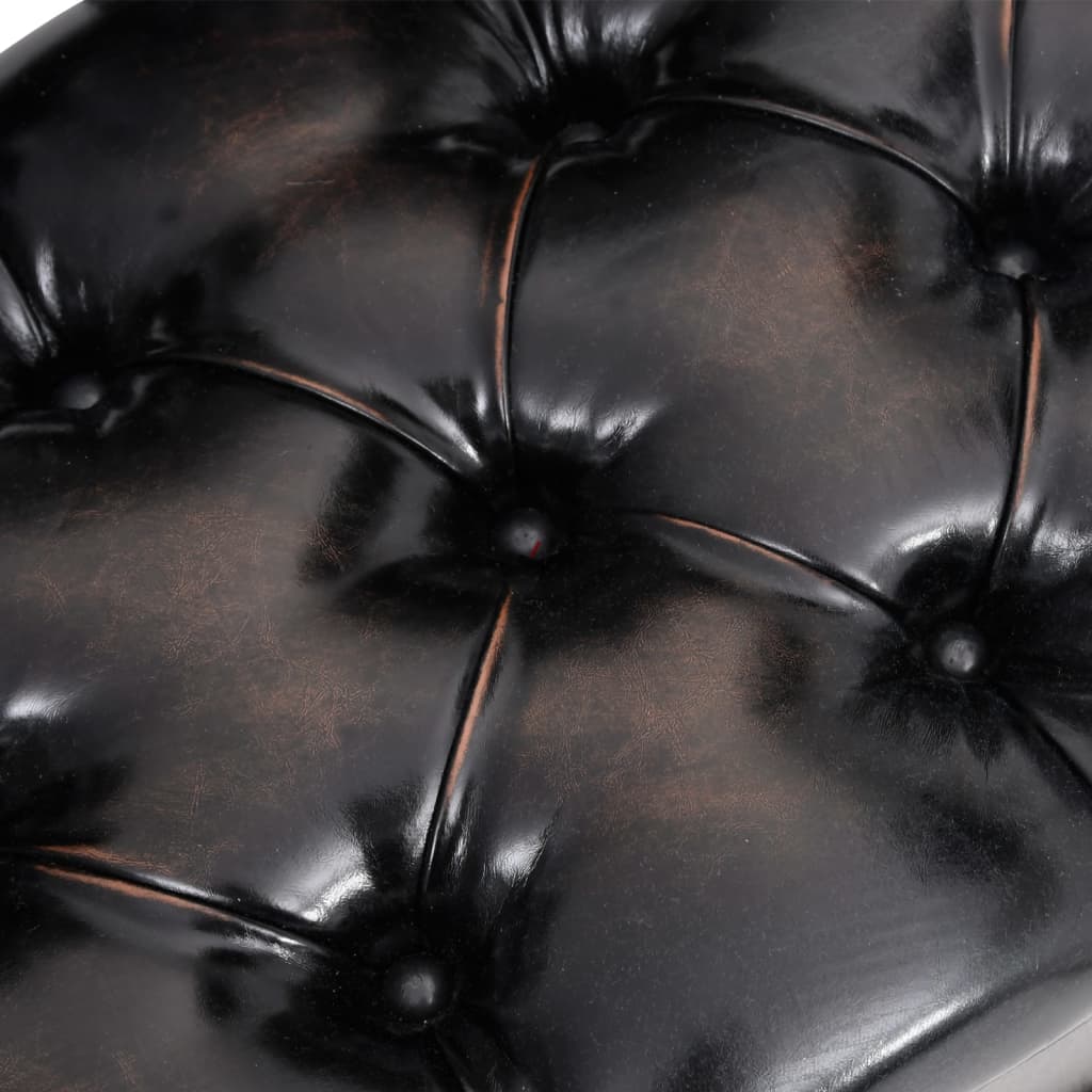 Opbergbank – Zitbank – Opbergkist – Halbank – Opbergmeubel – Kunstleren Bekleding – Hardhouten Frame – Rugleuning – Crème