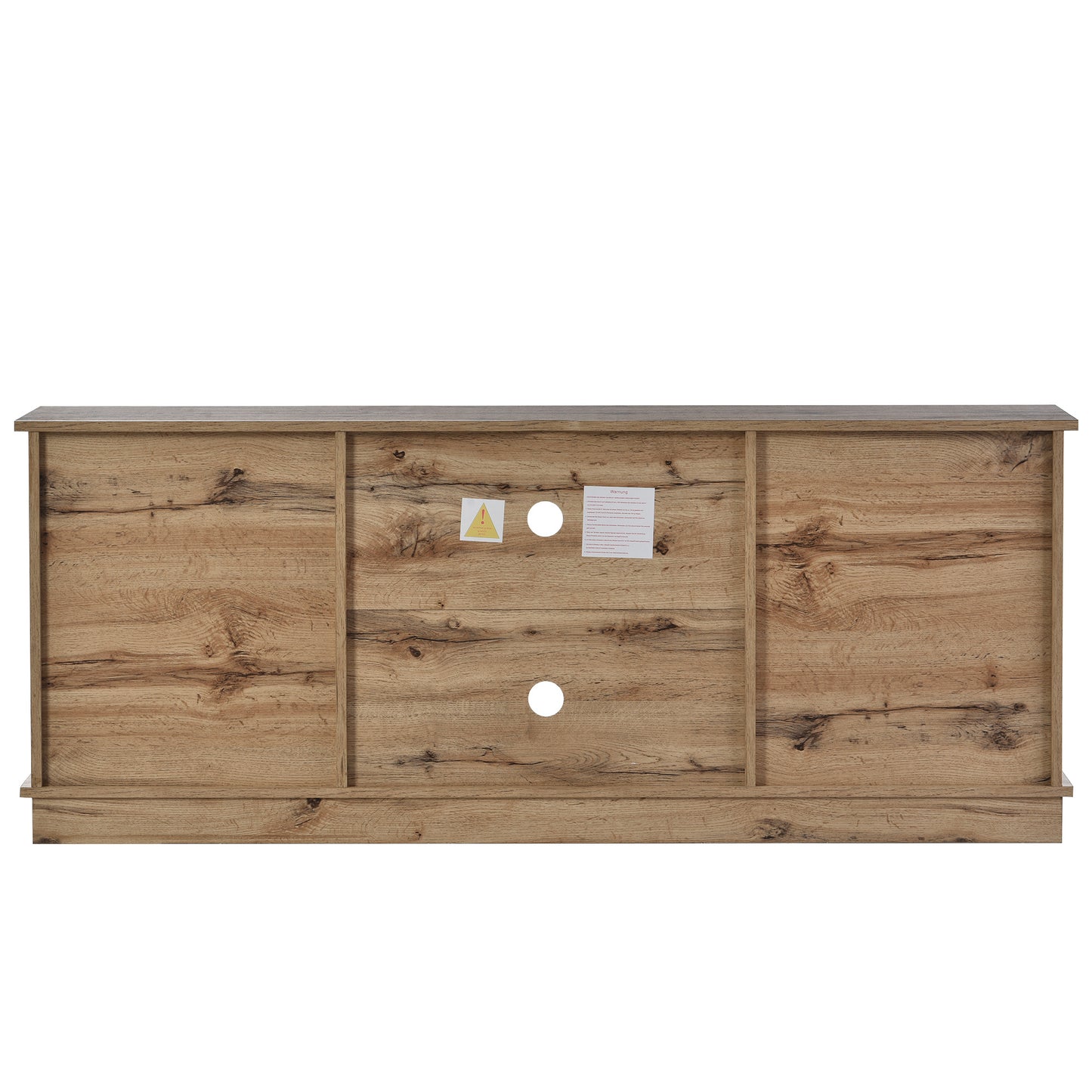 Rustiek TV-meubel – TV-meubel – TV-kast – Lowboard – Onderzetter – Schuifdeuren – Verstelbare Legplanken – 150x40x60 cm – Geschikt voor tv’s tot 65 inch