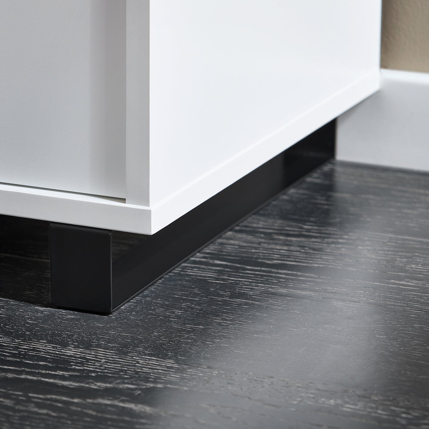 Schoenenkast – Schoenenrek – Schoenenbank – Opbergkast – Entreebank – Met Zitvlak En Lades – Compact Wit MDF – 110x35x42 cm