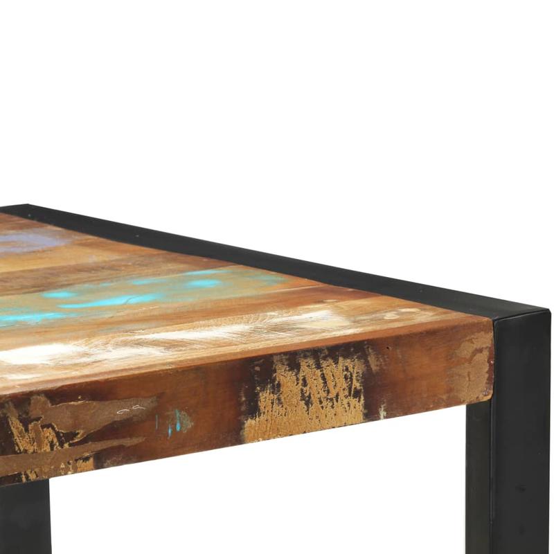 Console Table 110x35x76 cm Solid Reclaimed Wood/Console Table/Desk/Side Table/Garden Table/Phone Table. This sturdy material table is both practical and decorative, perfectly complementing your decor. The surface is ideal for