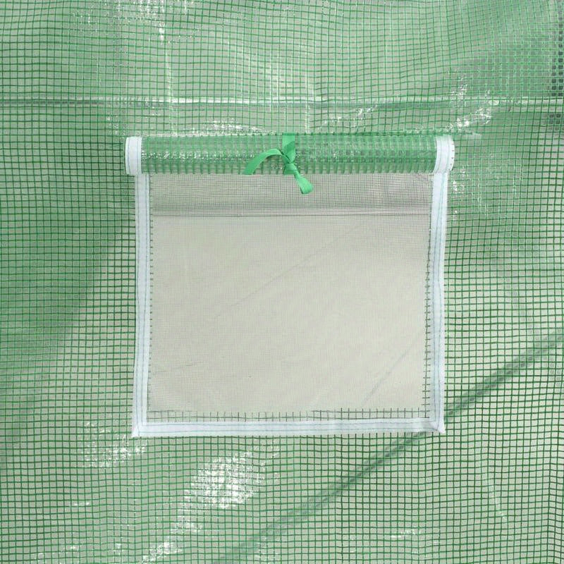 Tuinkas – Kweekkas – Kas – Groentekas – Hobbykas – Stevig Stalen Frame – 24 m² Groen 6x4x2m