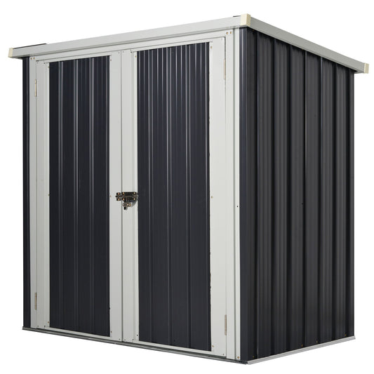 Tuinhuisje – Tuinschuur – Berging – Gereedschapsschuur – Afvalbakkenberging – 1,26 m² Opbergruimte – Gepoedercoat Stalen Frame