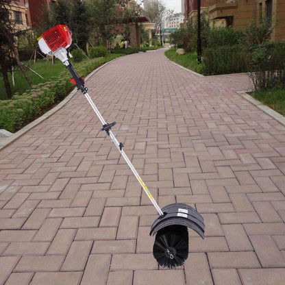 Handveger – Veegmachine – Bladerenveger – Benzineveger – Tuinveger – Lichtgewicht Aluminium Steel – Krachtige 52cc 2-Takt Motor