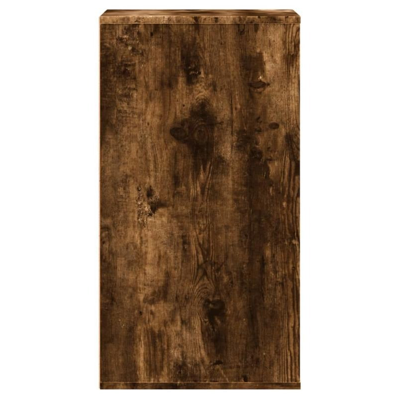 Modern Lockable Smoke Oak Wood Storage Cabinet with Lockable Drawers - 40x41x76cm Large Chest of Drawers, Oak Veneer, Easy Assembly -Standing Organizer for Bedroom, Living Room, Office - Minimalist Furniture (Engineered, Stor