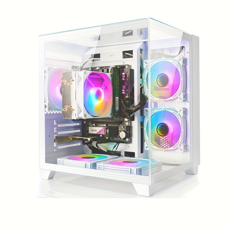 Gaming PC – Highperformance Pc – Gaming Computer – Compact Desktop – Moderne Desktop – AMD Ryzen 5 5600GT Processor – 16GB DDR4 RAM & 1000GB NVMe SSD