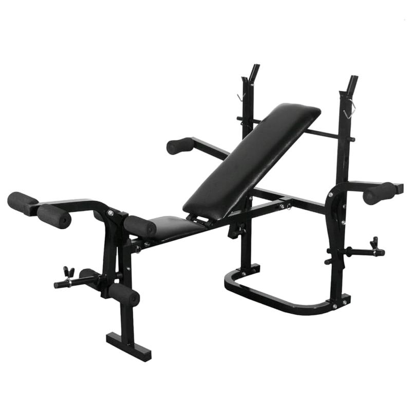 Gewichthefbank – Halterbank – Trainingsbank – Dumbbell Set – Krachtbank – Verstelbaar Ontwerp – Duurzaam Ijzer 60,5 kg