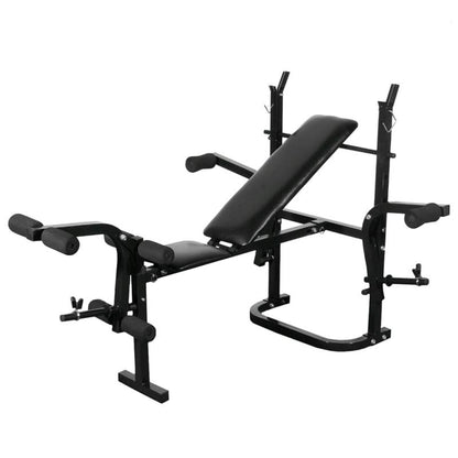 Gewichthefbank – Halterbank – Trainingsbank – Dumbbell Set – Krachtbank – Verstelbaar Ontwerp – Duurzaam Ijzer 60,5 kg