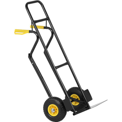 Transportwagen – Plateauwagen – Magazijnwagen – Platformwagen – Transportkar – Draagvermogen 250 kg – Stalen Frame