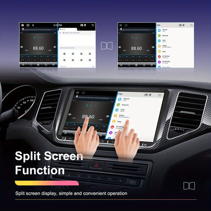 9 Inch Android Autoradio – Multimedia Speler – Navigatiesysteem – Touchscreen Radio – Double DIN Unit – 1080P HD Scherm – Backup Camera Ondersteuning