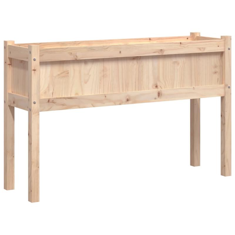 Planting bucket 2pcs with legs solid wood pine Strong and durable, Planting Container, Outdoor Flower Bed, Freestanding Planter, Legged Planter Style, Contemporary Design, Handcrafted Aesthetic, Urban Bal