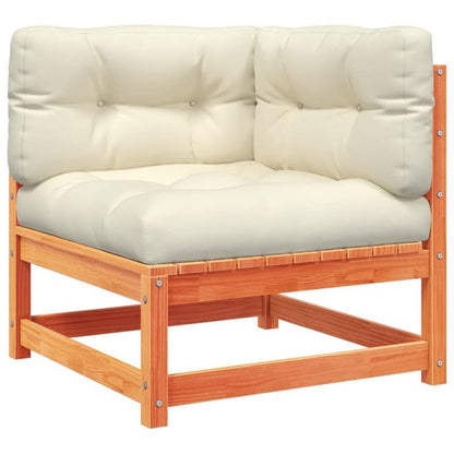 6-delige Tuinset – Lounge Set – Balkonmeubilair – Buitenbank – Tuinmeubelen – Massief Pinewood – Comfortabele Kussens