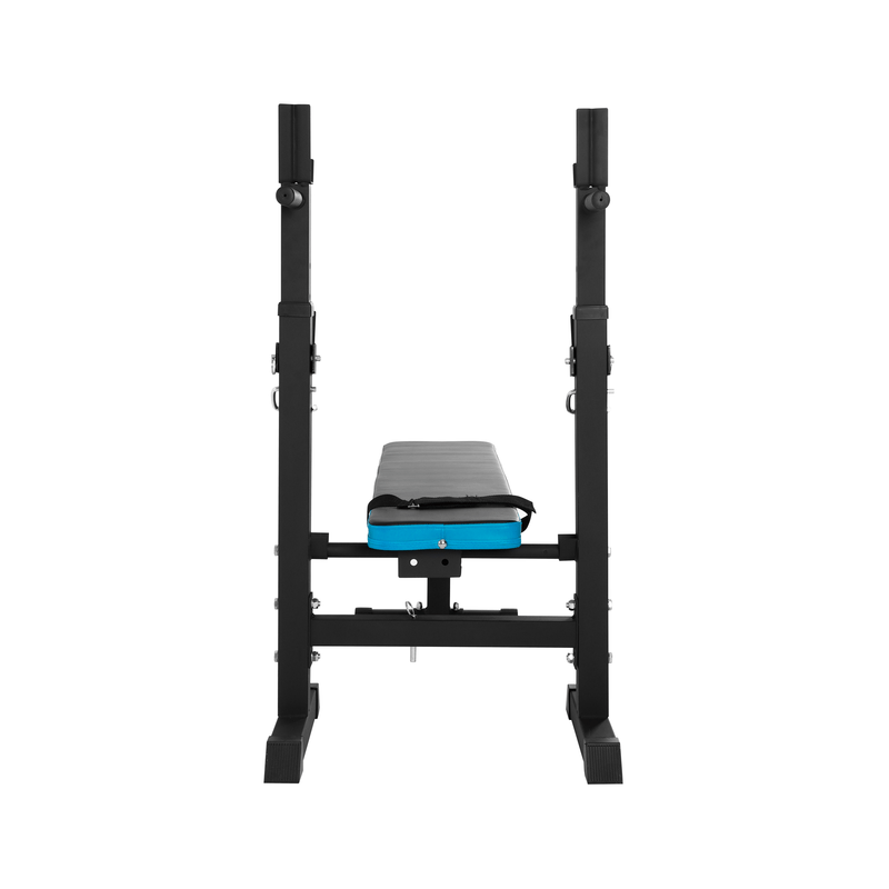 Verstelbare Trainingsbank – Fitnessbank – Workoutbank – Gewichtbank – Halterbank – Met Verstelbare Rugleuning – Stevige Stalen Constructie Tot 80 kg Belastbaar