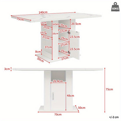 Metaalkommode Wit – Opbergkast – Dressoir – Ladenkast – Kast – 6 Lades – Stevig Metalen Frame – Direct Gebruiksklaar