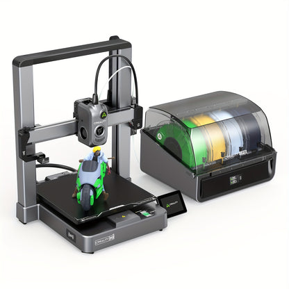 3D-printer – 3D Printer – 3D Printmachine – 3D Afdrukapparaat – Multi-Kleur 3D Printer – 16-Kleuren CFS-systeem – Supersnel 500mm/s Printen – Automatisch Nivelleren & Camera