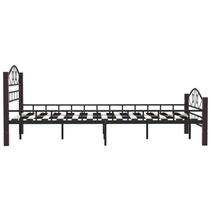 Black Metal Bed Frame 120x200cm