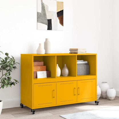 Sideboard – Dressoir – Kast – Opbergmeubel – Buffetkast – Sonoma Grijs – Engineered Wood – 91x28x75 cm