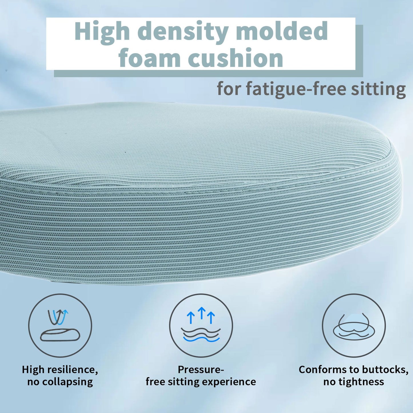 Ergonomic Office Chair, Desk Chair with Adjustable Headrest, Armrests, Lumbar Support, Swivel Chair, Rocker Function, Mesh Executive Chair, Back-Friendly, Office Chair 150 kg