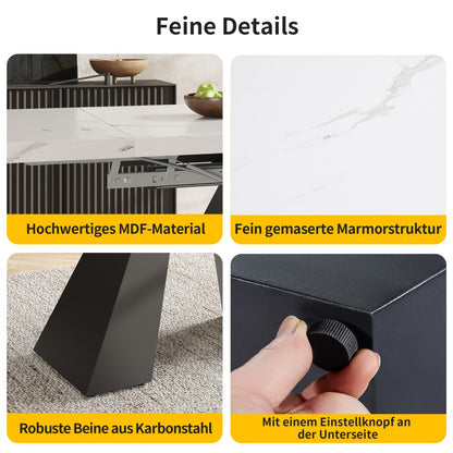 Eetkamerstoelen – Stoelen – Dining Chairs – Keukenstoelen – Zitmeubilair – Velvet Bekleding – Metalen Frame – Set Van 4 – Comfortabele Rugleuning